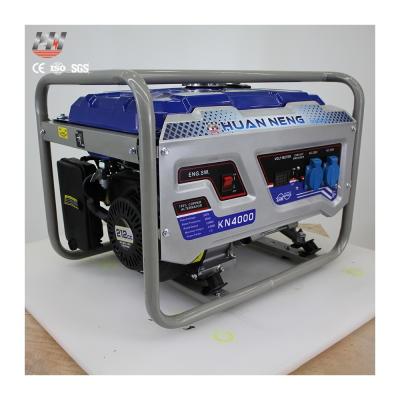 China Kilovatio monofásico 380V 7 Generador eléctrico del fallo eléctrico 5.5kW/5000 vatios de 5 kilovatios de la bencina de la gasolina de generador portátil 5kW de la gasolina en venta