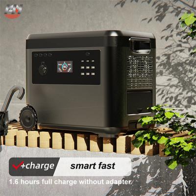 China ladestation & powerstation 2000w fur deutschland 230volt / multifunction battery tragbare 3000 2000 watt powerstation for sale