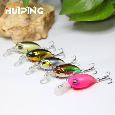 China ABS Plastic HUIPING Trout Pike PESCA 38mm 6g Mini Crankbaits Floating Hard Plastic GRIFFON Bait Fresh Salt Water Fishing Artificial Bait for sale