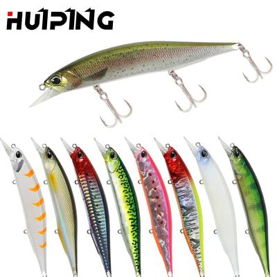 China ABS Plastic Lures Fishing Wholesale 135mm Big Minnow 17g Floating Lure Bass Fishing Bait Wobbler 120F M084 for sale