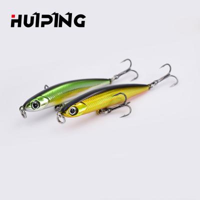 China ABS Plastic HUIPING Fishing Lures 48mm Slow Sinking 3.5g Pencil Lure Wobblers Artificial Hard Fishing Tackle Bait Hot Sale Lure for sale