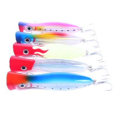 China 160MM Fishing 83.2G Lure Wobblers Fishing Big Mouth Snap Lure Top Water Carp Floating Speed ​​Lures Big Game Trolling Bait for sale