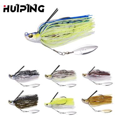 China Lead HUIPING 10g 42mm Lead Head Metal Jig Hard Artificial PESCA Bait Groundbait Bass Pike Jig Bait Spinners Saltwater Bait for sale