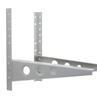 China Dummies Home Steel 50*550mm OEM Cold Rolled Heavy Duty AC Wall Bracket Steel Air Conditioner Bracket for sale