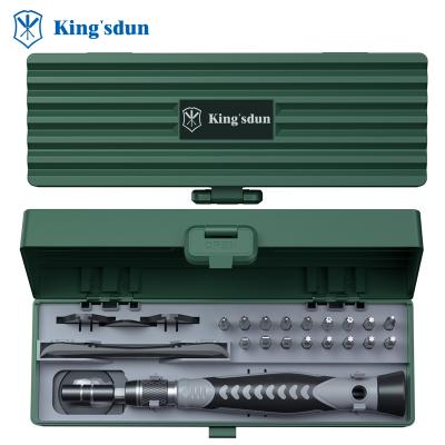 China Repair Tool Kit Kingsdun DIY Repair Tool Kit With 17 Bit Precision Screwdriver Set For Smartphone Phone for sale