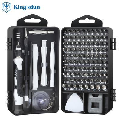 China Multifunctional Screwdriver Kit Box Set 122 in 1 Multi Function Screwdriver Tool Kit Tool Kit Bit Screwdriver Set For Laptop Phone for sale