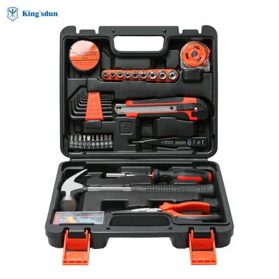 China Hot Sales Kingsdun 36pcs Car Repair DIY Tool Repair Tool Kit Box For Promotion Electricians Toolbox Kit for sale