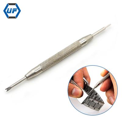 China Spring Bar Tool Watch Band Silver Spring Link Pin Remover Repair Kit Tool Double-ended Watchmaker Watch Pin for sale