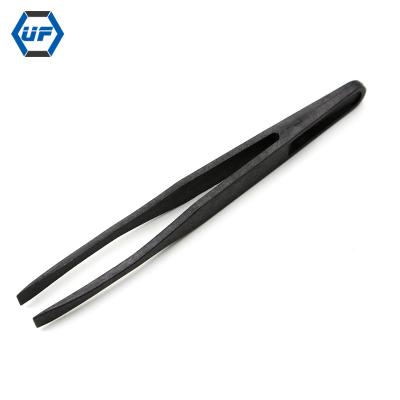 China 93308 Handle Cheap Cleanroom Plastic ESD Tweezers,Carbon Fiber Tweezers ForJewellery Watch Preparing Tools Eyelash Tweezers Plastic for sale