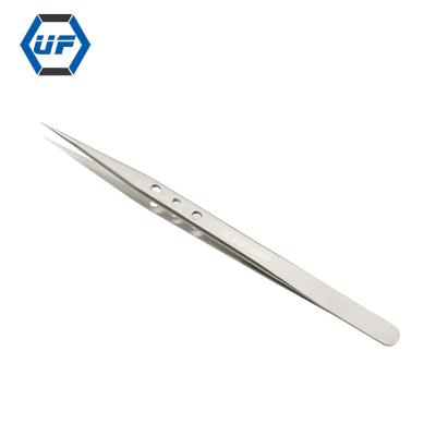 China With hole heat dissipation anti-skid tweezers high thickening with hole heat dissipation anti-skid tweezers for precise electronic components tweezers for sale