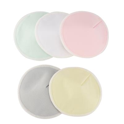 China New Design Hot Selling Bamboo Nursing Pads Soft Breathable Bounippy Washable Breast Pads for sale