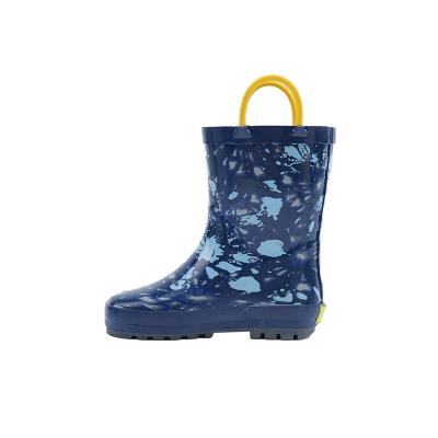 China Fashion Trend Wholesale Customization Easy-on Grips Boys Cool Kids Boots Plastic Shoes For Rainy Season for sale