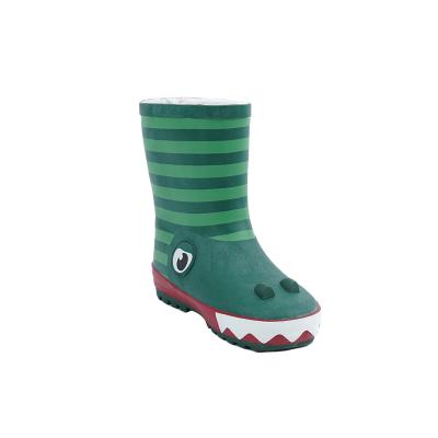 China Fashion Trend Tiles Cartoon Croc Designer Cool Boy Fashion Three-dimensional Rain Shoe Boots For Kids for sale