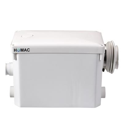 China HOMAC 400-A family homes bathroom maceration lift pump for sale