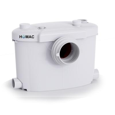 China Multifunctional HOMAC 400-K Family Homes Bathroom Sewage Macerator Pump for sale