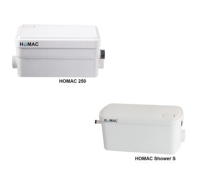 China Family Homes HOMAC Mini Sanitary Sewage Mini Shower Pump For Sink Shower (Homac 250 Range) for sale