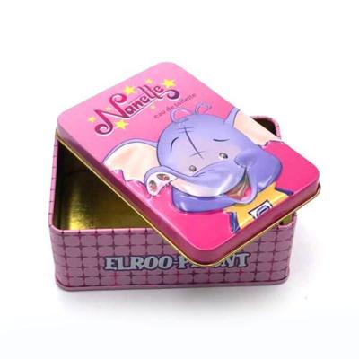 China Wholesale Tin Box Chess Games Card Game Container Candy Metal Tin Box For Kids for sale