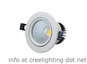 China 7W LED Downlight   80 Lm/W Epistar COB Chip 100-240V AC for sale