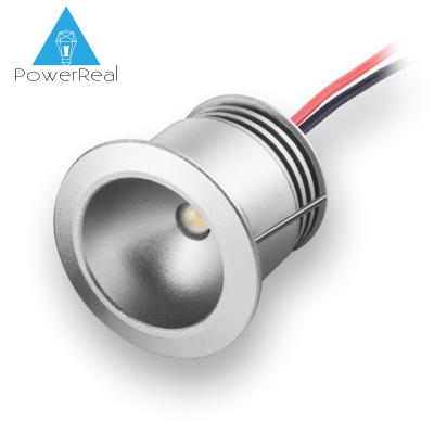 China Mini LED downlight1W,95LM,AC90-260V,DC12V,IP65,80Ra,color temperature :3000K,4000K,6000k,other light color:red,blue for sale