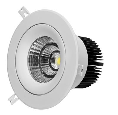 China Dimmable COB Downlight Original CREE and CITIZEN COB LED,ADC12 Aluminum Housing, 1070 Aluminum Cold Forging Heatsink for sale