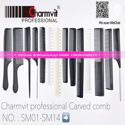 China Professional Salon Use Carbon Hair Curling Comb for sale