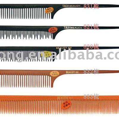 China Professional Hair Cutting Salon Zunni Bakelite Level Cutting Comb Anti-Static Combs for sale