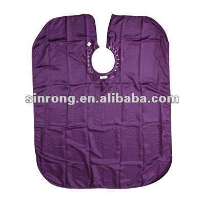 China F051 salon use waterproof nylon apron and cape for sale