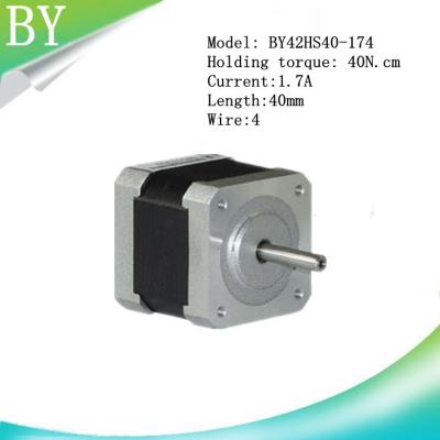 China NEMA17     40N.cm  1.7A  4wires    3D printer  stepper motor for sale