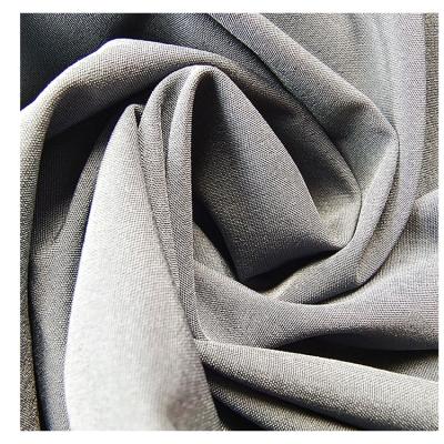 China Breathable Wholesale High Quality 92% Polyester 8% Spandex Solid Color Woven Fabric for sale