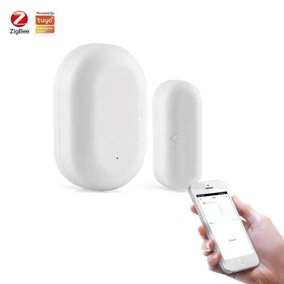 China Tuya Zigbee Life Wireless Security Home Automation Smart WiFi Door Window Window Alarm Sensor Detector Vigilant Detector for sale