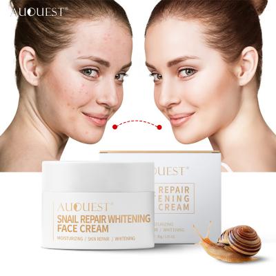 China Acne Treatment Snail Repair Whitening Face Cream Moisturizing Acne Scar Anti Aging Treatment for sale