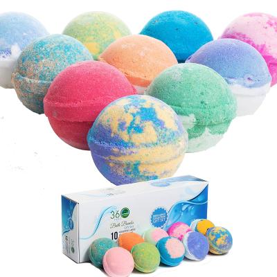 China Home Spa Luxury Hemp Herbal Organic Kids Surprise Pink Vegan Bubble Bath Bombs Rainbow Bath Bomb Bulk Gift Set With Toy Inside for sale