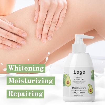 China Best Private Label Brightening Black Skin Brightening Moisturizing Whitening Avocado Hand and Body Nourishing Hand and Body Lotion Lotion for sale