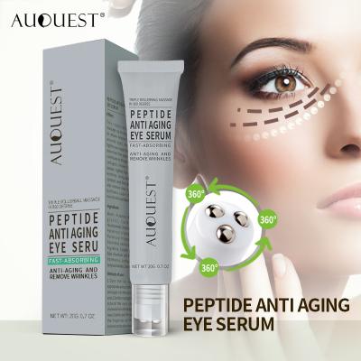 China Eye Anti-puffiness Peptide Anti Wrinkle Anti Aging Serum Private Label Natural Ingredient For Skin Care for sale