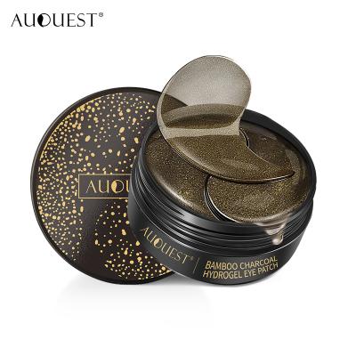 China AUQUEST Eye Care Anti-Wrinkle AUQUEST Dark Circle Remover Dark Circle Bamboo Charcoal Hydrogel Black Eye Patch for sale