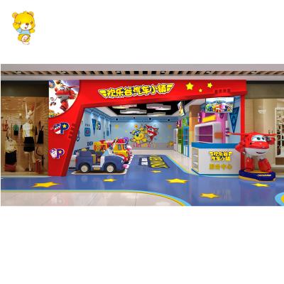 China Fiberglass Shopping Mall Traffic City Indoor Amusement Park Driving School Children Traffic Educational City for sale