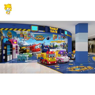 China Fiberglass Indoor Amusement Park Automobile Traffic City Driving School City Kid Ride for sale