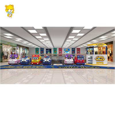 China Large-scale Driving School Educational Car Kids Amusement Park Fiberglass Amusement Park Kids Bumper Car for sale