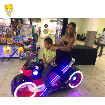 China Shopping Mall X-Warrior Motorbike Motorcycle Fun Rides Electric Remote Control Bumper Car Motorcycle For Kids for sale