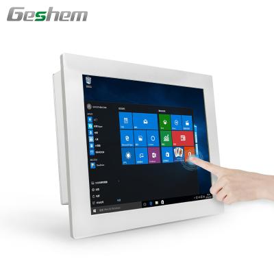 China Factory OEM 3855/3865/J1900/I3/I5/I7 CPU 15 inch 15 inch Touch Screen Panel Fanless Industrial PC for sale