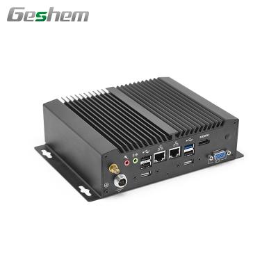 China Portable industrial application 6com Mini Computer Win Linux i3 i5 i7 dows box PC for sale