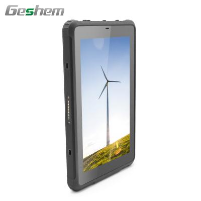 China Outdoor Portable 10.1 Inch Waterproof Touch Screen Android Rugged Tablet With Fingerprint Reader for sale