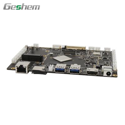 China China Desktop In LAN Quad-Core Stock Dual GPIO LPDDR3 Onboard 4GB Industrial Motherboard for sale