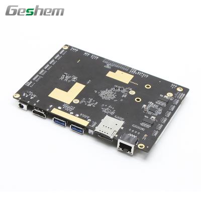 China Manufacturer Mboards Development PCBA 4*Rs232 7*USB2.0 1* Desktop One Stop OEM Mini Pcie Android Motherboard for sale