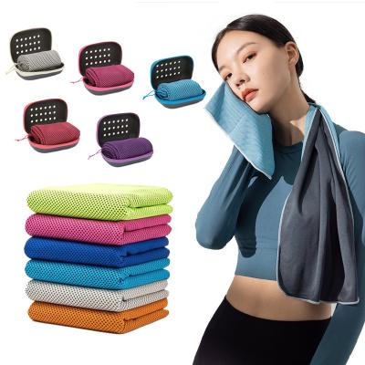 China Viable custom logo outdoor sports quick-drying towel microfiber towel gym sport towel for sale