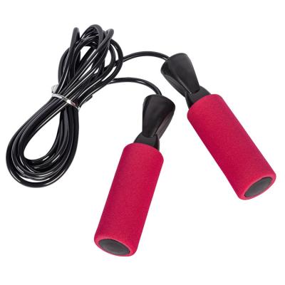 China Fast Speed ​​Factory Sale PVC Foam Handle Jump Rope Professional Adjustable Jump Rope for sale