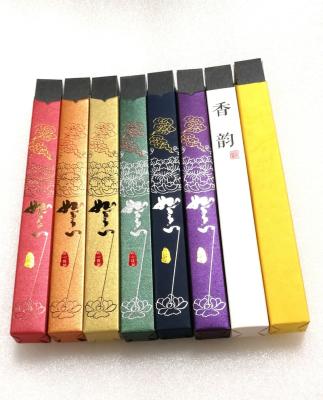 China High Quality Natural Cambodian Cambodian Incense Vietnam Indonasia Agarwood Tube Box Bambooless Gift Set Box Incense Stick for sale