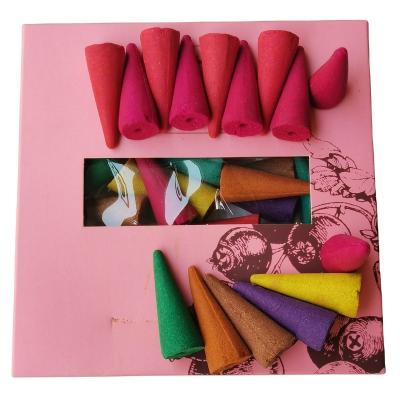 China American Natural Incense Factory Price Tower Incense Cone Reflue Incense Cones Backflow for sale