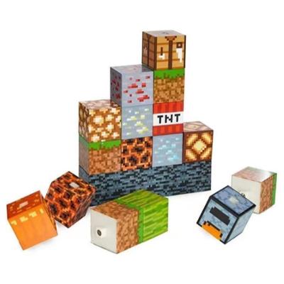 China DIY TOY Creative New Novelty Lamp Splicing Square Building Blocks for sale