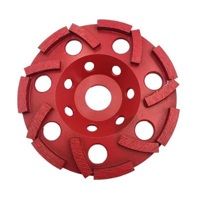 China Diamond Cup Wheels Segment Grinding Wheel 7inch Non-ferrous Floor Grinding Metal Grinding Concrete Diamond Grinder for sale